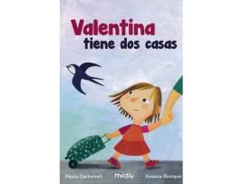 Livro Valentina Tiene Dos Casa de Vários Autores