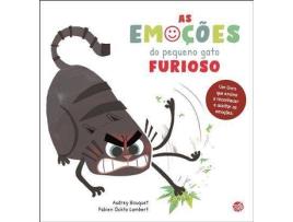 Livro As Emoções do Pequeno Gato Furioso de Audrey Bouquet
