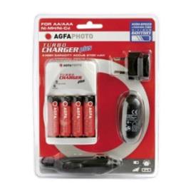 Carregador  Turbo Plus 4xAA 2700mAH
