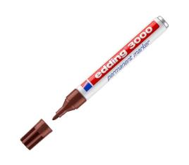 Edding - Marcador Permanente 3000 Castanho