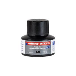 Recarga tinta preta para marcador quadro branco BTK25 EDDING