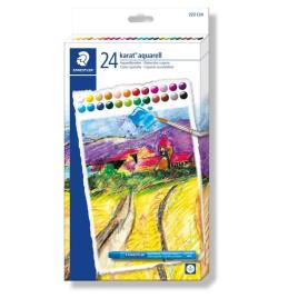 Lápis de Cera Aguareláveis Karat Aquarell x24