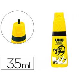 Cola Super Twist & Glue UHU 35ml Com Solvente