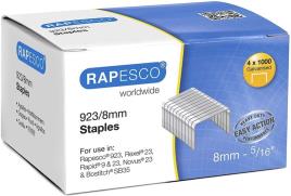 Rapesco - Agrafos Galvanizados 923/8mm x 1000