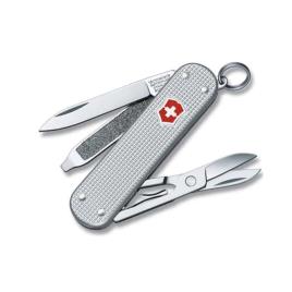 Victorinox Canivete Classic - 5 Usos Alumínio Estriado