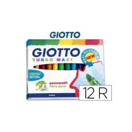 Marcadores Turbo Maxi 12 cores GIOTTO