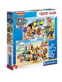 Puzzle 2x20 pçs - Patrulha Pata