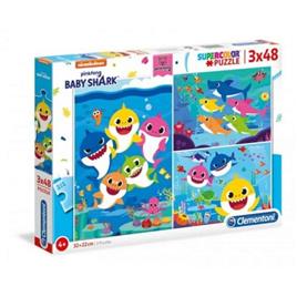 Puzzle 3x48 Baby Shark