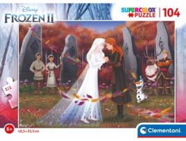 Puzzle DISNEY FROZEN Frozen 104 Peças (Multicor - Idade Mínima: ?4 Anos)