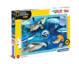Clementoni - Puzzle 104 Peças Nat Geo Kids 
