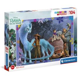 Puzzle 104 Peças Raya