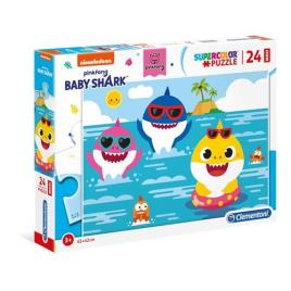 Puzzle Maxi Baby Shark 24 Peças