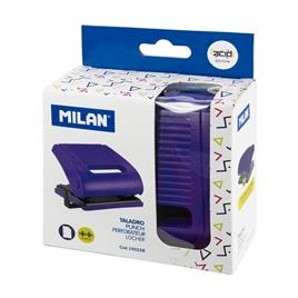 Furador - 15 Folhas Milan - Roxo