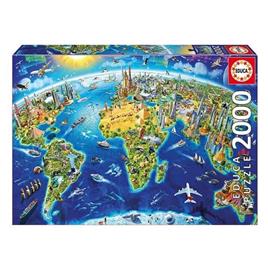 Educa - Puzzle 2000 Peças: Símbolos do Mundo