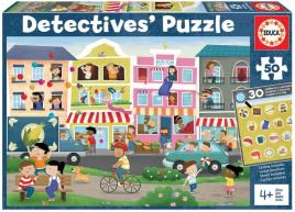Educa - Puzzle 50 Peças Cidade Detectives Puzzle