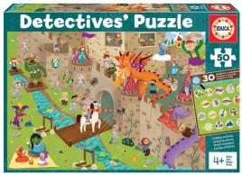 Educa - Puzzle 50 Peças Castelo Detectives Puzzle