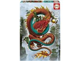 Puzzle EDUCA BORRASEl Dragon De La Buena Fortuna De Vincent Hie (Idade Mínima: 12 Anos - 500 Peças)