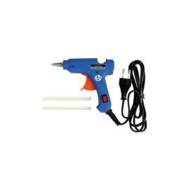 Pistola termofusível 25W Liderpapel com 2 barras de cola de 7mm