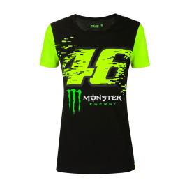 Vr46 Camiseta De Manga Curta Monster Dual 20 XL Black