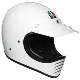 Capacete Motocross X101 Solid M White