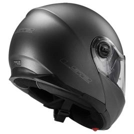 Capacete Modular Ff325 Strobe L Matt Titanium
