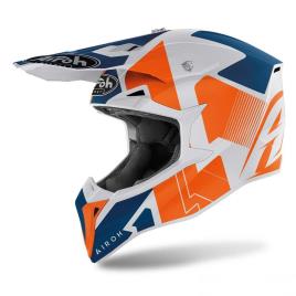 Capacete Motocross Wraap Raze L Orange Matt