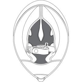 Corsa R Top Pad XL Black