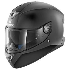 Capacete Integral Skwal 2 Blank Mat Led XL Black
