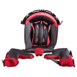 Liner And Cheek Pads For Helmet Moto Xxx XS Black