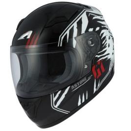 Astone Capacete Integral Gt2 Graphic Predator S Black / White