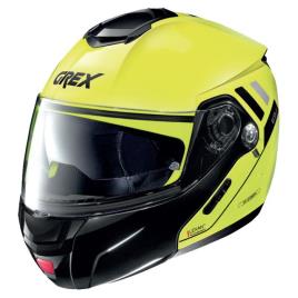 Capacete Modular G9.2 Offset N-com XL Led Yellow / Black