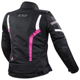 Ls2 Casaco Gate 4XL Black / Pink