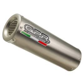 M 3 Gsx-s 1000 17-20 Euro 4 Titânio Cheio Fio Sistema Gsx-s 1000 17-20 Euro 4 Cat Homologado One Size Silver / Silver