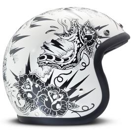 Dmd Capacete Jet Vintage XS Thunderstruck