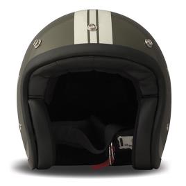 Dmd Capacete Jet Vintage S Star Green