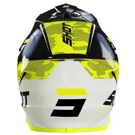 Capacete Motocross Furious Camo XS Neon Yellow Glossy