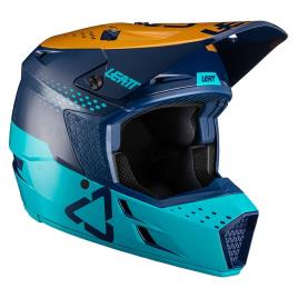 Capacete Motocross Gpx Moto 3.5 V21.4 L Blue
