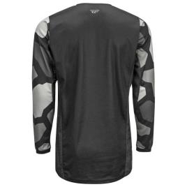 Juventude De T-shirt De Manga Comprida Kinetic K221 2021 XL Black / Grey