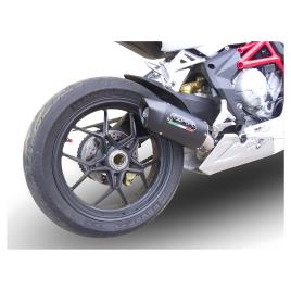 Silencioso Furore Slip On F3 675 12-16 Cat Homologated One Size Matt Black / Black