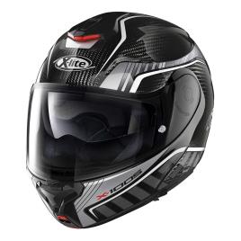 Capacete Modular X-1005 Ultra Carbon Cheyenne N-com XL Carbon / Grey / White