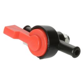 Torneira De Combustivel 6 Mm One Size Black / Orange