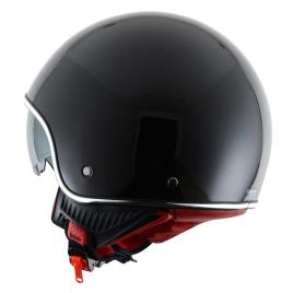 Astone Capacete Jet Mini Retro XS Gloss Black