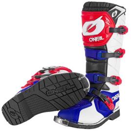 Botas Motocicleta Rider EU 46 Blue / Red / White