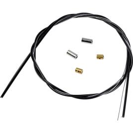 Complete Accelerator Cable Set 200 x 0.15 mm Black