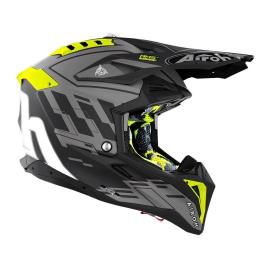 Capacete Motocross Aviator 3 Rampage XS Black Matt