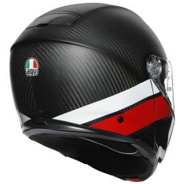 Agv Capacete Modular Sportmodular Multi Mplk 2XS Layer Carbon / Red / White