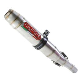 Muffler Homologado Deeptone Inox High Level Slip On Daytona 955 99-01 One Size Satin Silver / Satin Silver