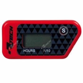 Wireless Electronic Hour Meter One Size Red
