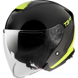 Capacete Jet Thunder 3 Sv Xpert S Gloss Fluor Yellow