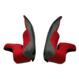 N-com X-1003 Steadyfit Cheek Pads M1 45 mm Grey / Red